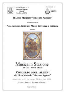 Read more about the article Musica in Stazione  –  14° Anno XXVII Edizione