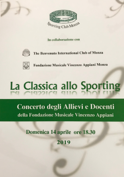 Al momento stai visualizzando “La Classica allo Sporting” – Concerto Allievi e Docenti