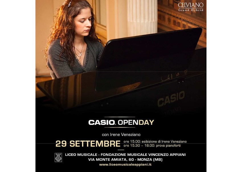 Scopri di più sull'articolo Casio Openday – Concerto Pianoforte