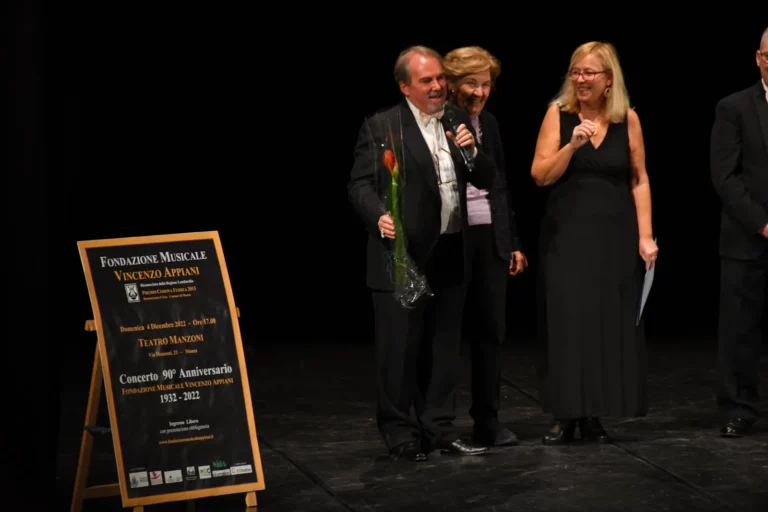 Concerto per il 90° anniversario della Fondazione Musicale Vincenzo Appiani al Teatro Manzoni di Monza