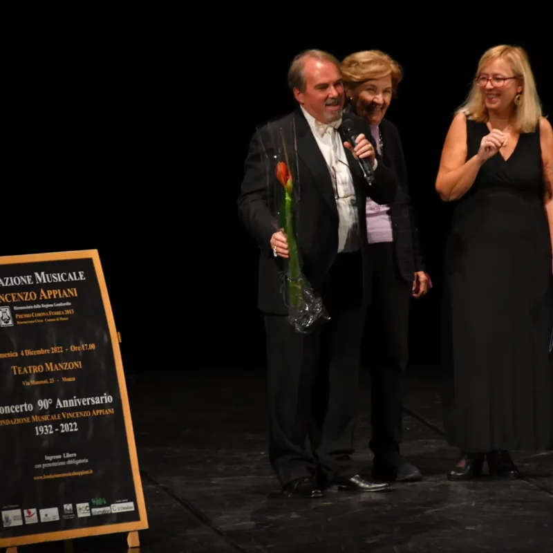 Concerto per il 90° anniversario della Fondazione Musicale Vincenzo Appiani al Teatro Manzoni di Monza