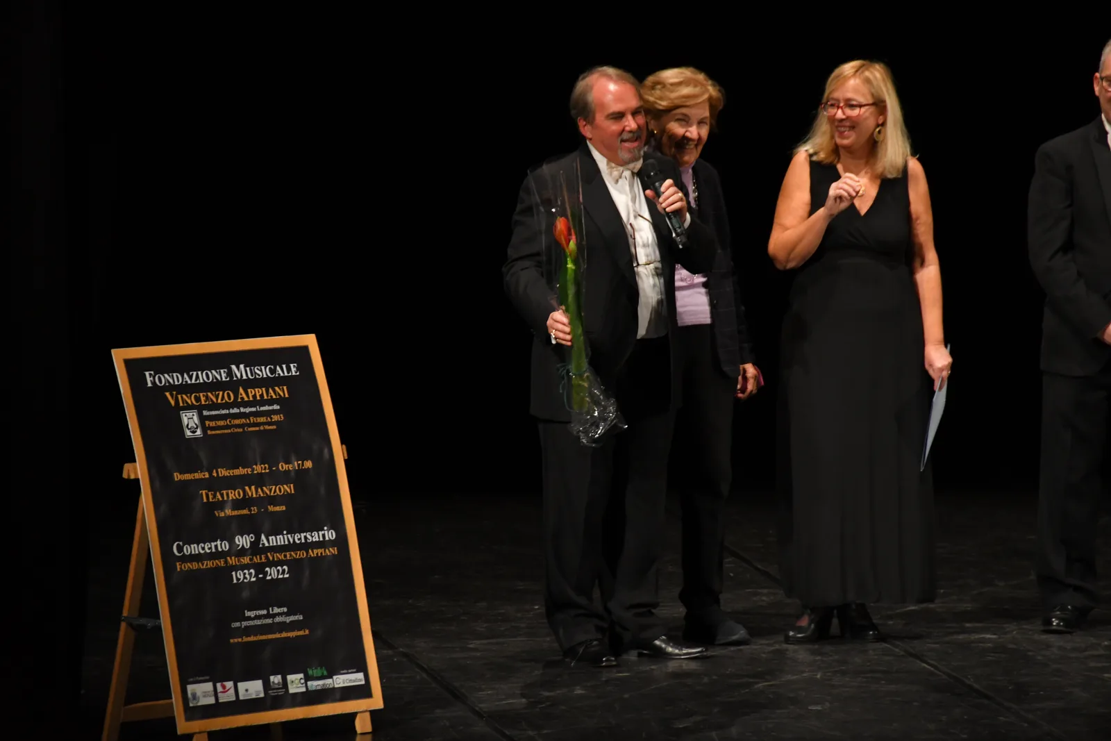 Concerto per il 90° anniversario della Fondazione Musicale Vincenzo Appiani al Teatro Manzoni di Monza