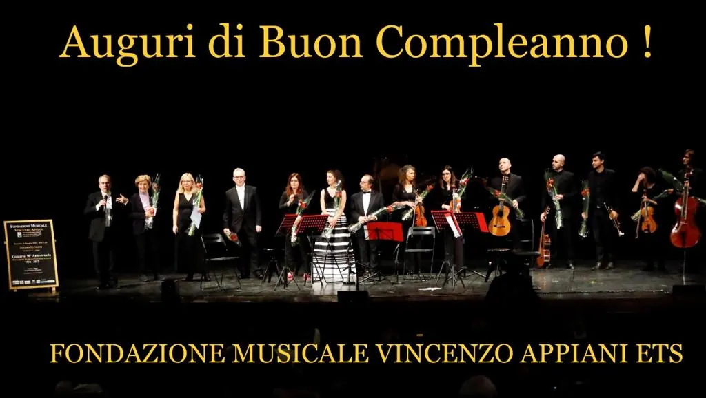 1932-2023: 91° Anniversario della Fondazione Musicale Appiani ets