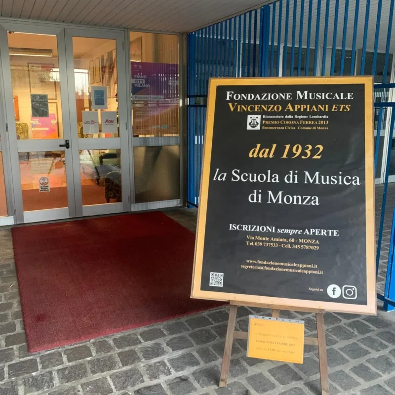 Info Segreteria Giugno 2025 – Fondazione Musicale Vincenzo Appiani