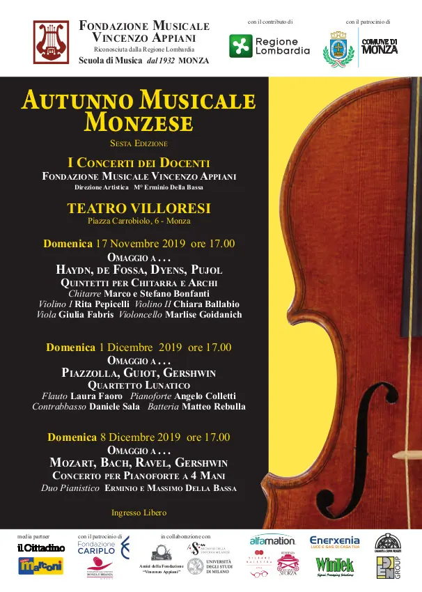 Locandina 6 edizione – Fondazione Musicale Vincenzo Appiani