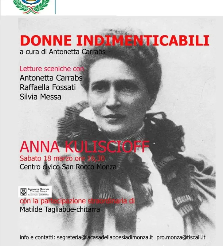 Locandina centro civico san rocco – Fondazione Musicale Vincenzo Appiani