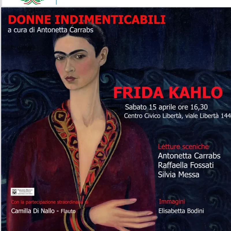 Locandina frida k – Fondazione Musicale Vincenzo Appiani