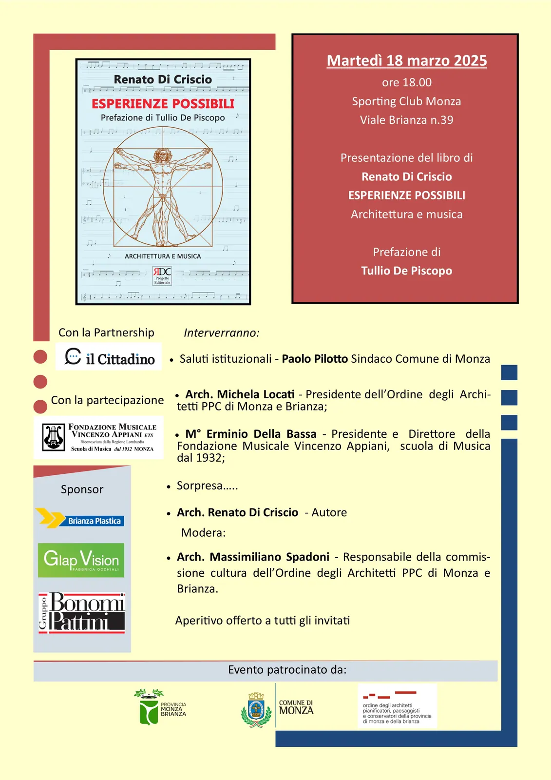 Locandina sporting 18 03 2025 – Fondazione Musicale Vincenzo Appiani