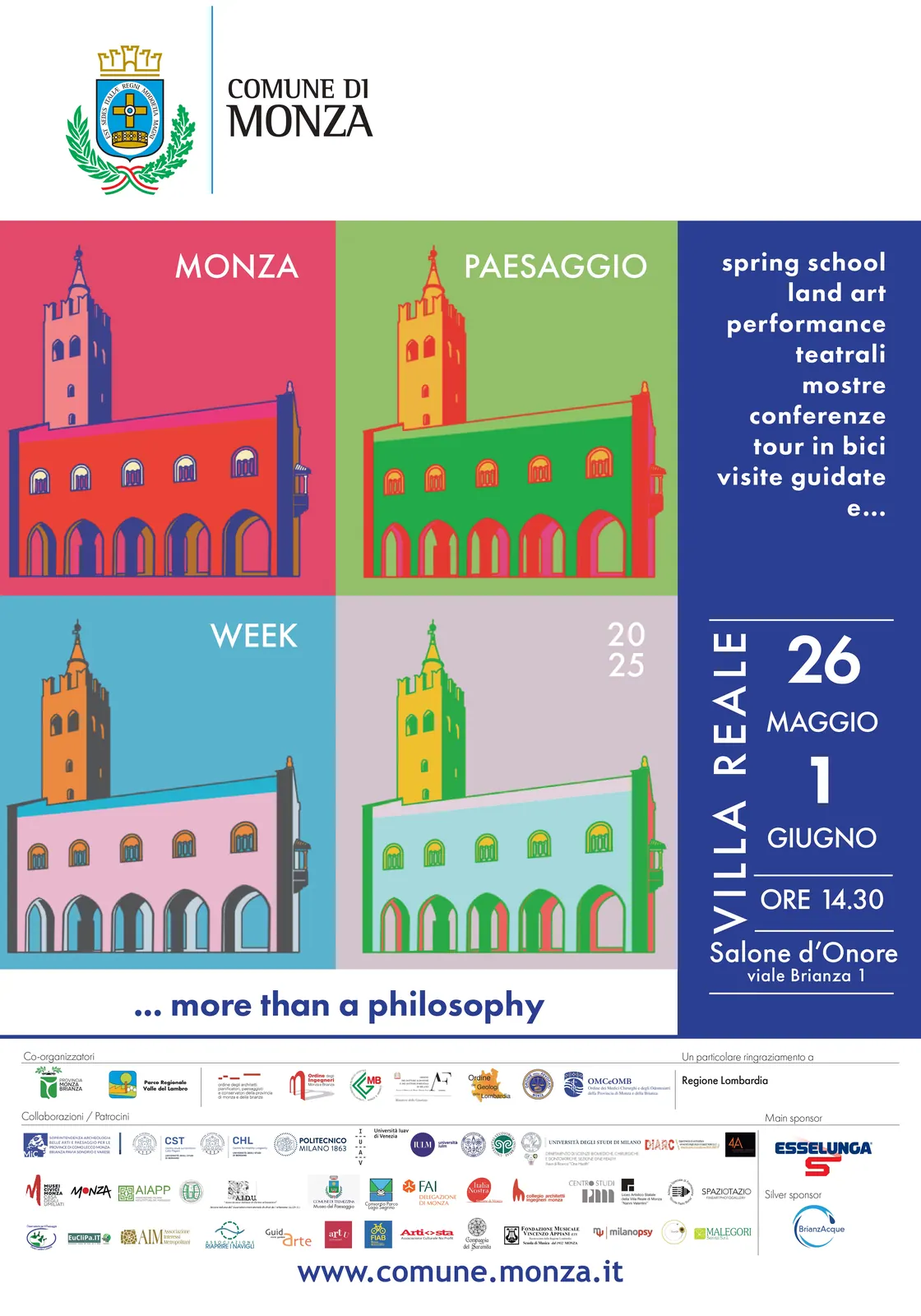 Manifesto paesaggio week 2025 – Fondazione Musicale Vincenzo Appiani