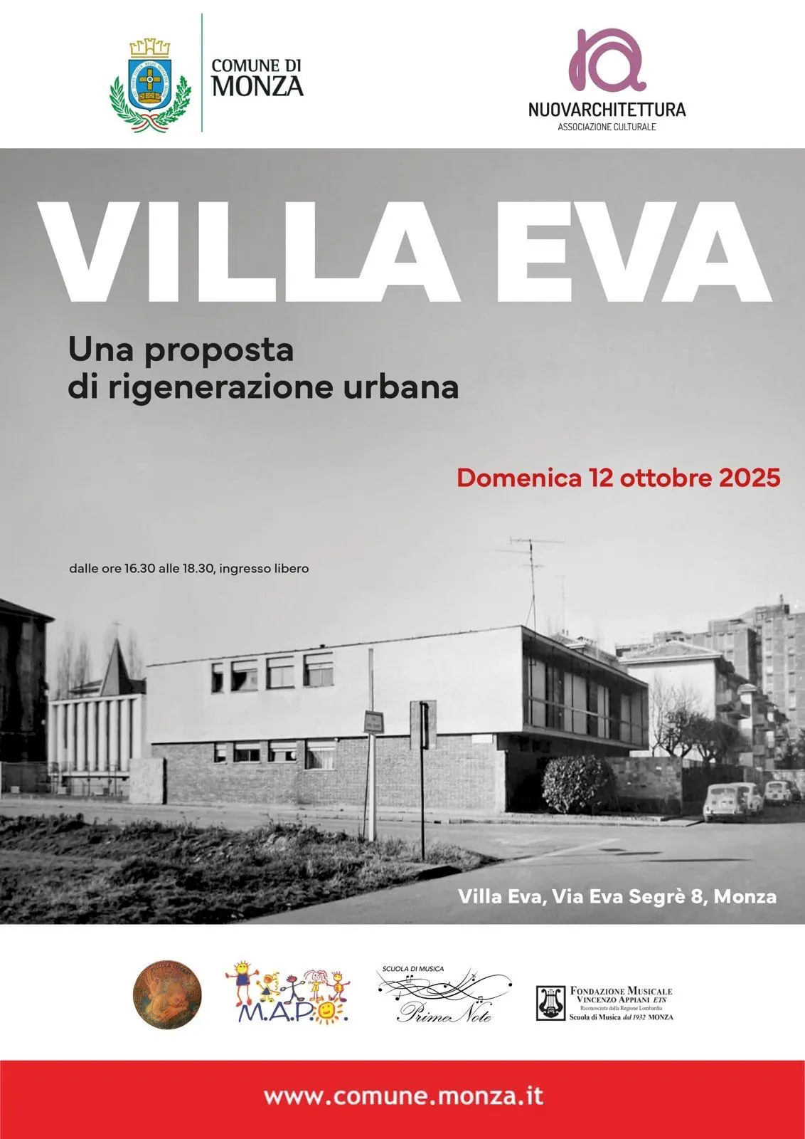 Villa Eva - Una proposta di rigenerazione urbana – Fondazione Musicale Vincenzo Appiani